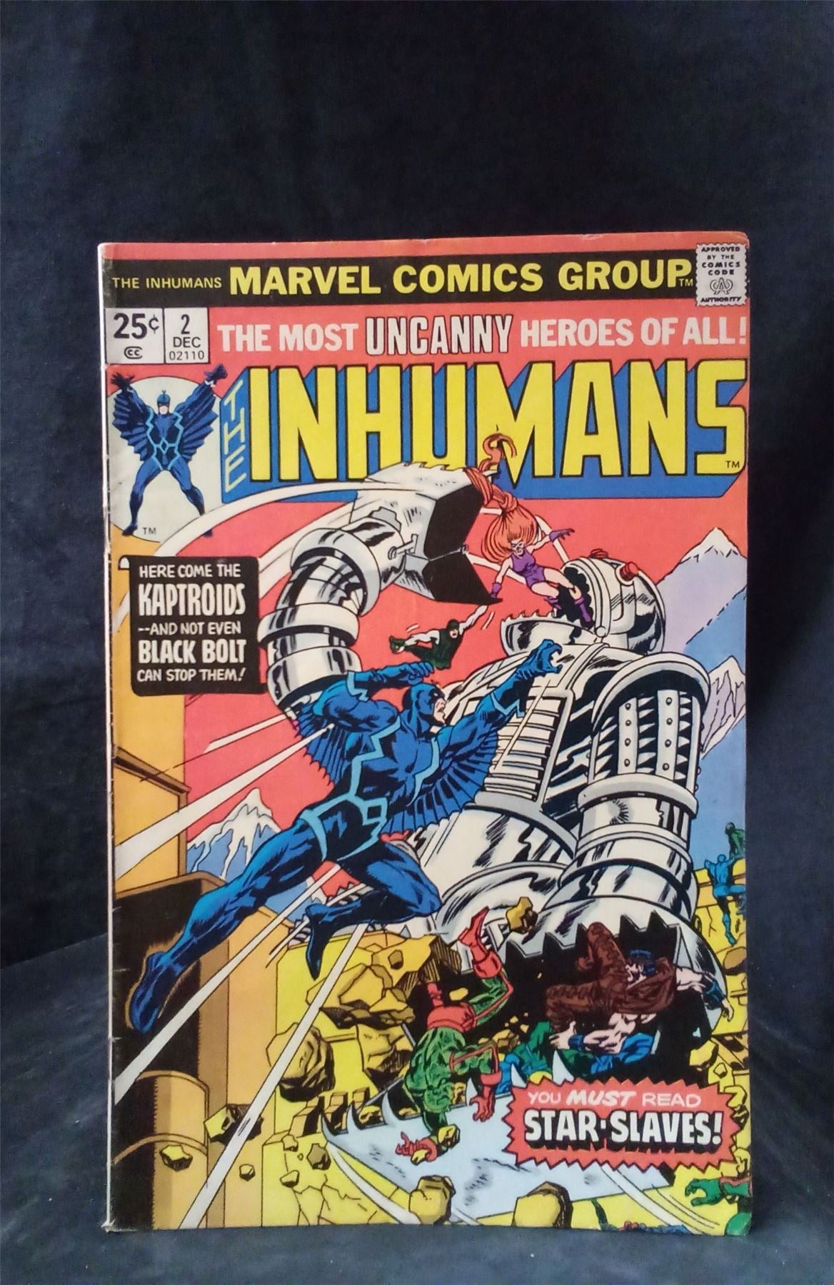 The Inhumans #2 1975 Marvel Comics Comic Book