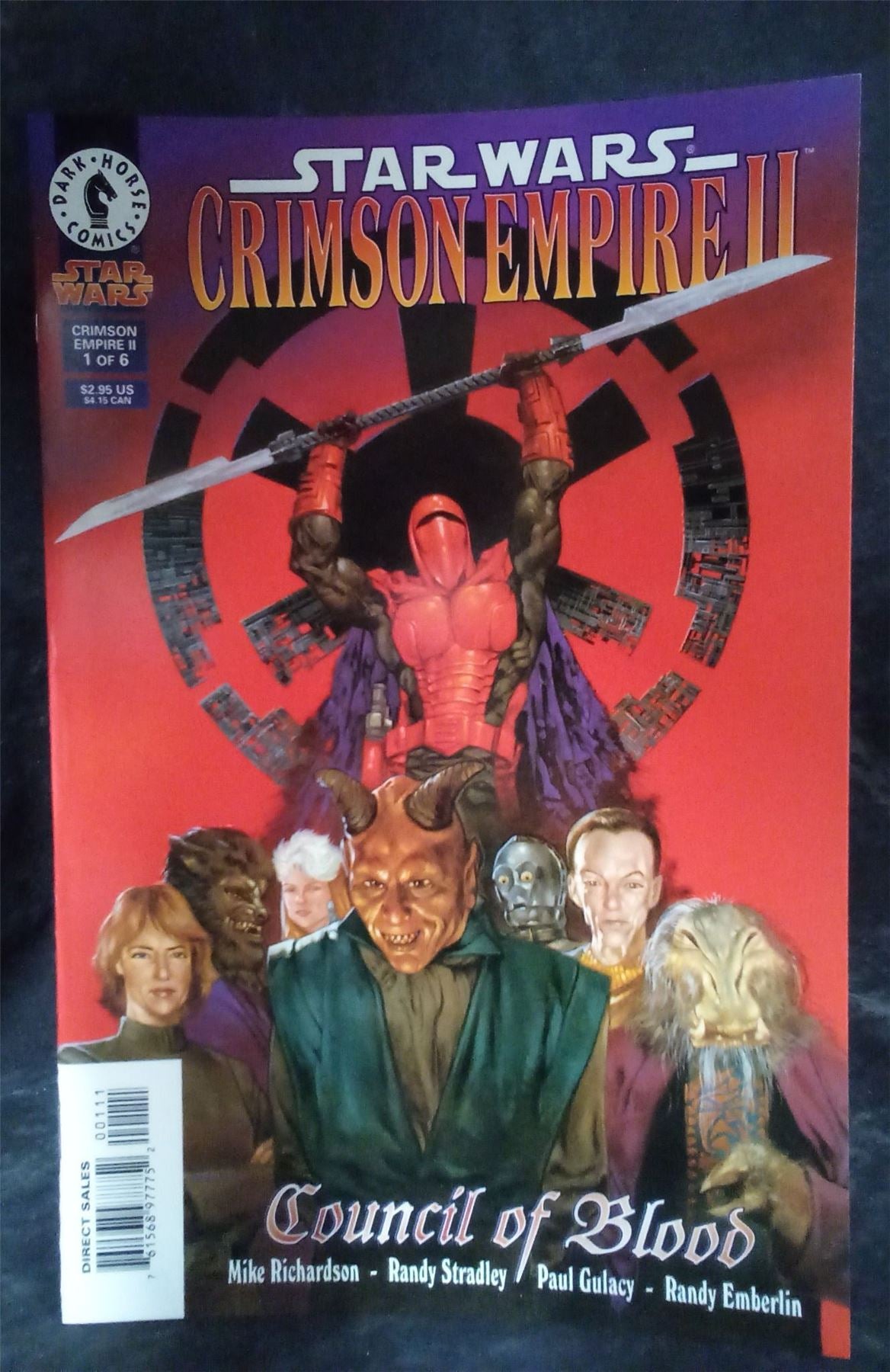 Star Wars: Crimson Empire II - Council Of Blood #1 1998 Dark Horse Comic Book