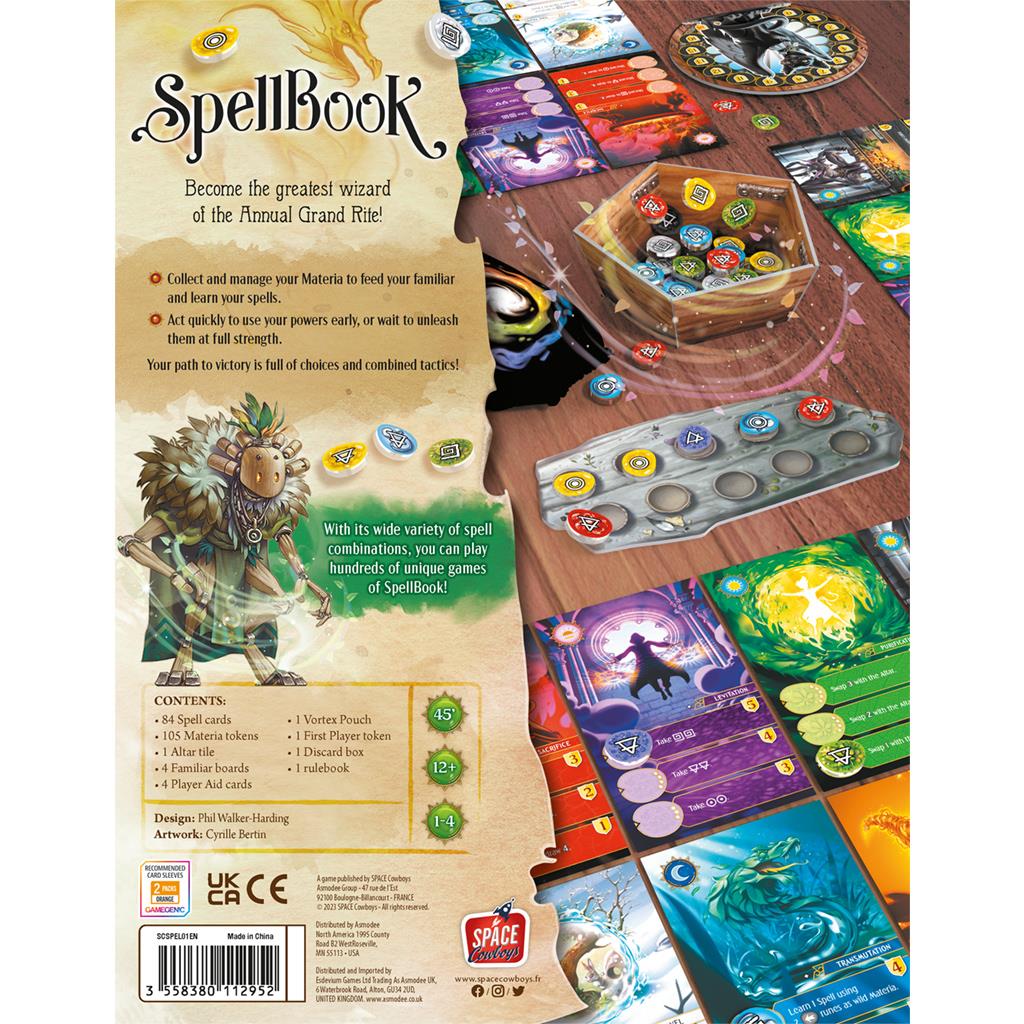 Spellbook by Space Cowboys Board Game