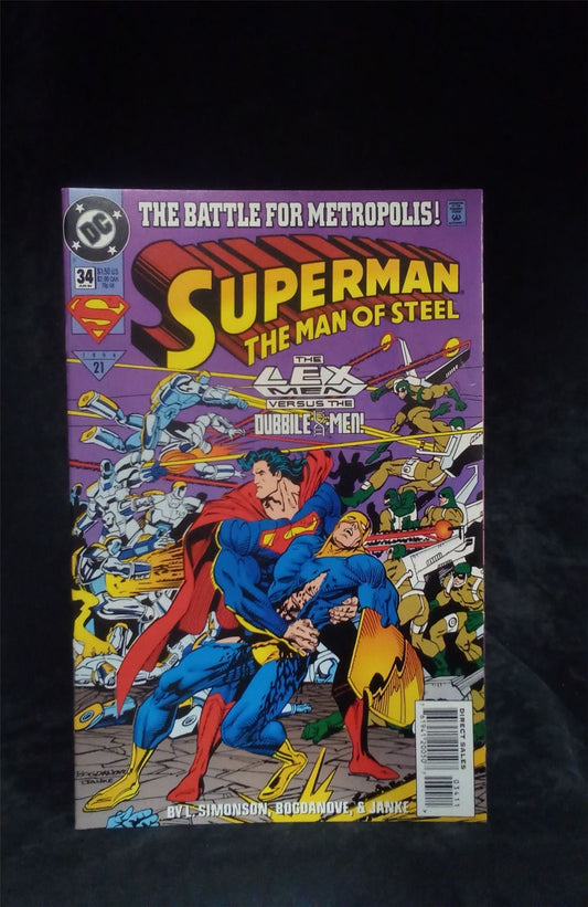 Superman: The Man of Steel #34 1994 DC Comics Comic Book