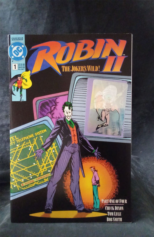 Robin II: The Joker's Wild! #1 Video Screens Cover 1991 DC Comics Comic Book