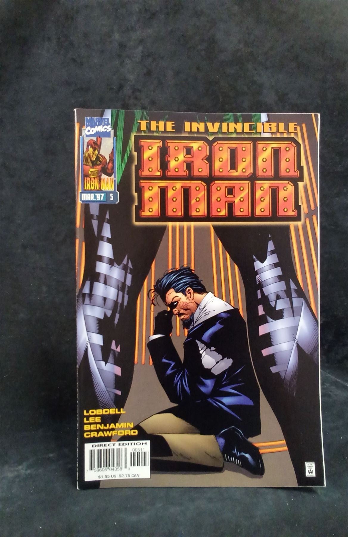Iron Man #5 1997 Marvel Comics Comic Book