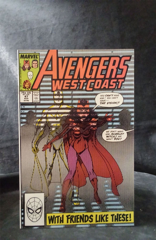 Avengers West Coast #47 1989 Marvel Comics Comic Book