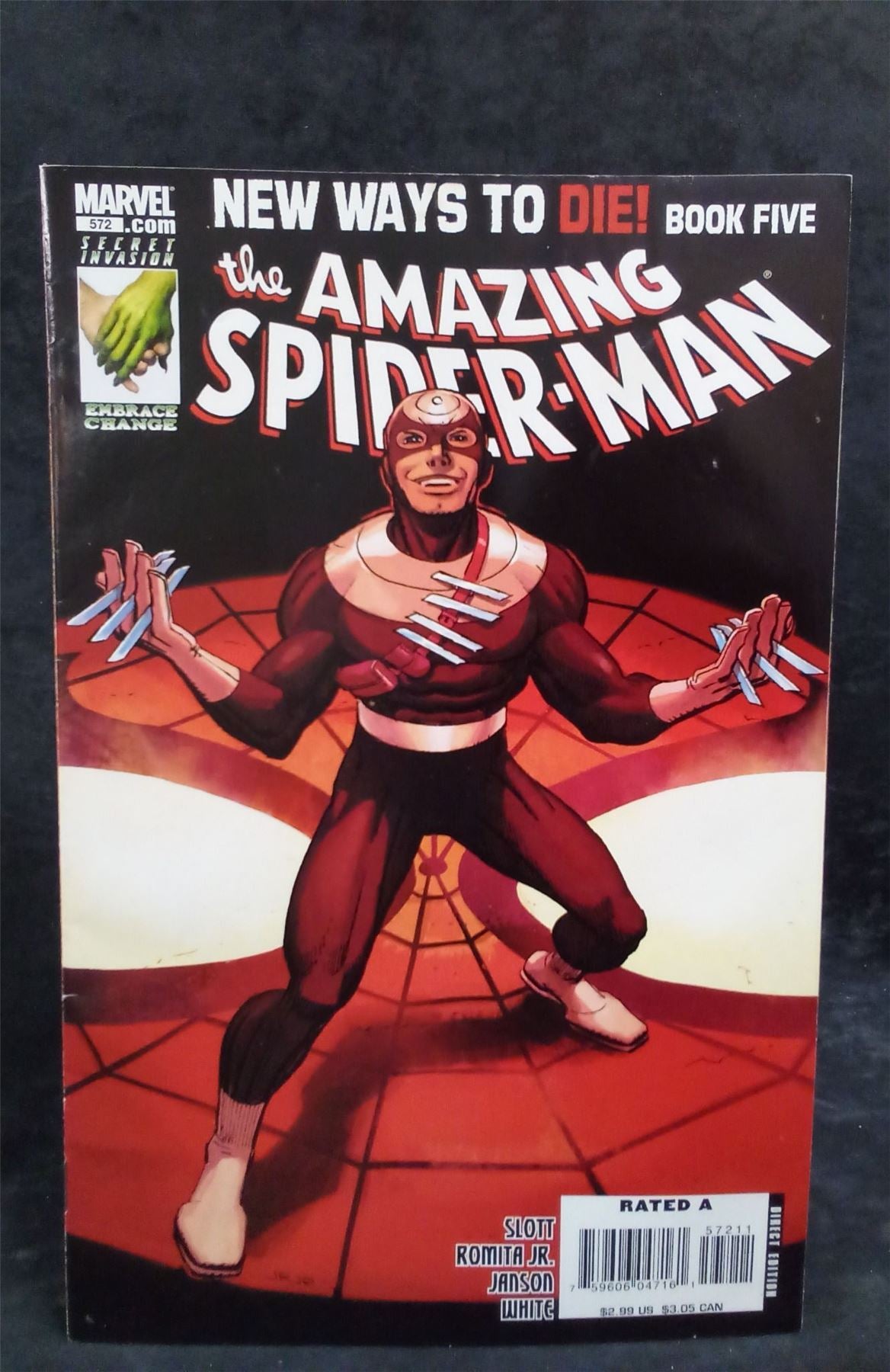 The Amazing Spider-Man #572 2008 Marvel Comics Comic Book