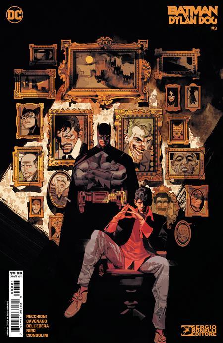 Batman Dylan Dog #3 (of 3) Cvr B Gigi Cavenago Card Stock Var DC Comics Comic Book