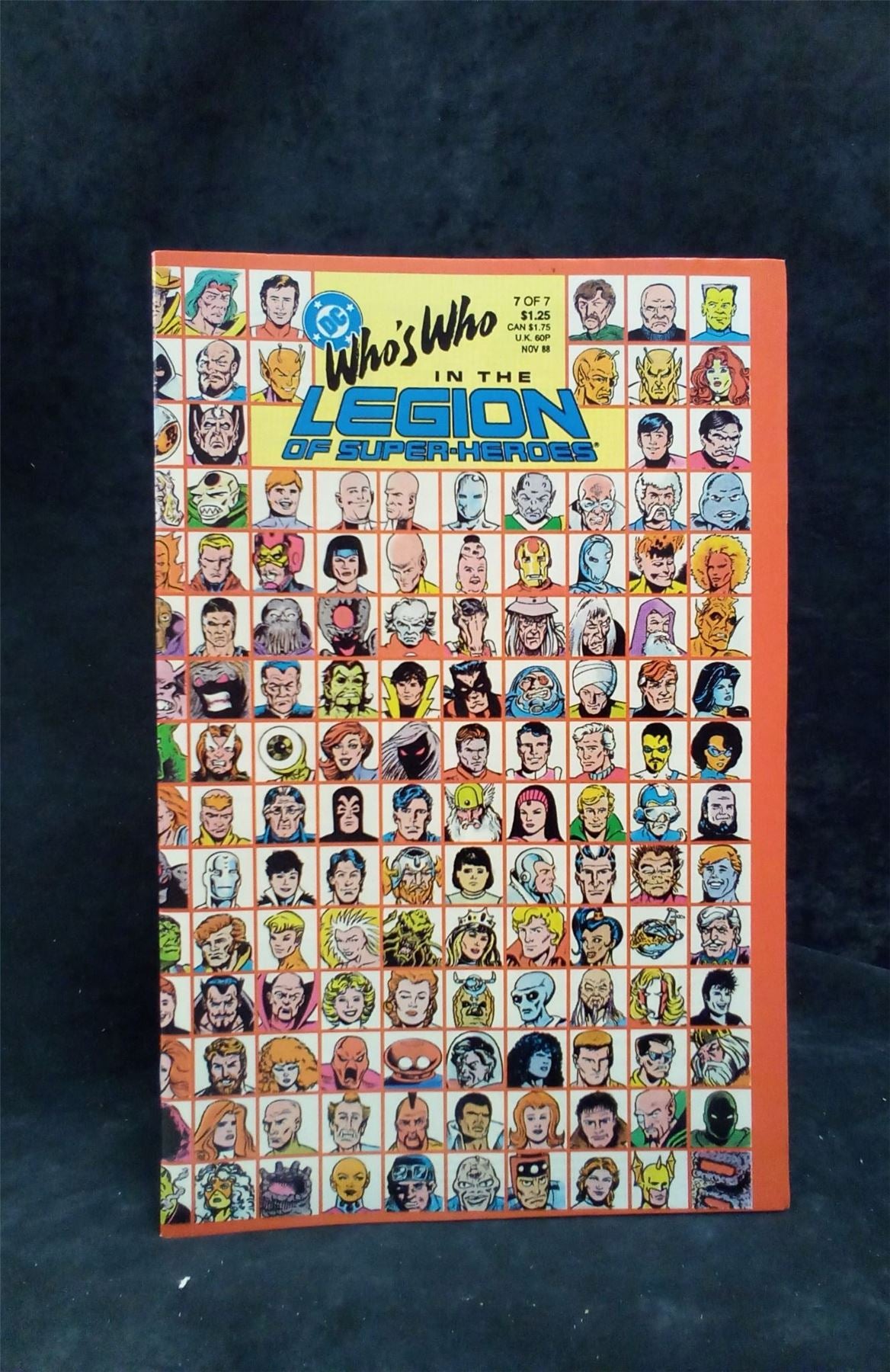 Who's Who in the Legion of Super-Heroes #7 1988 DC Comics Comic Book