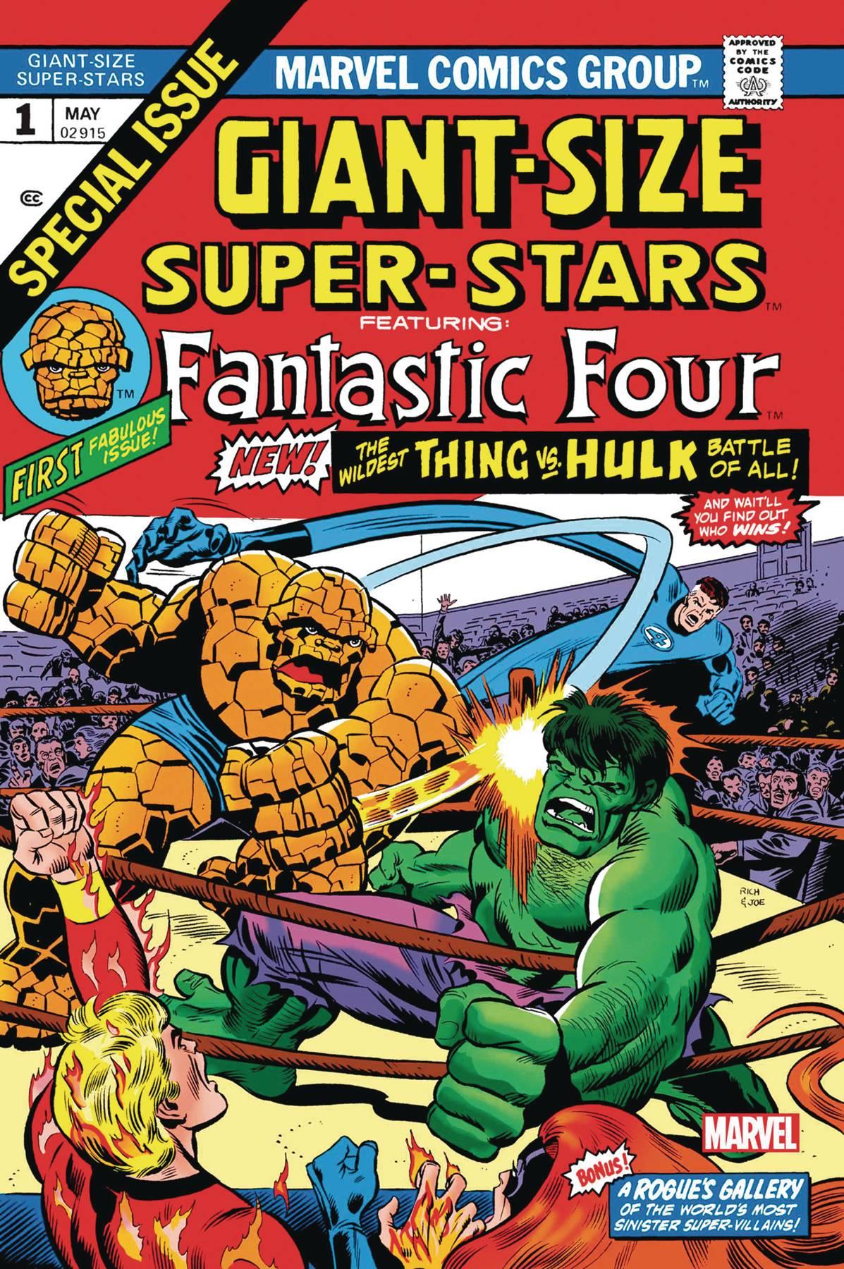 Giant-size Super-stars #1 Facsimile Edition () Marvel Prh Comic Book 2023