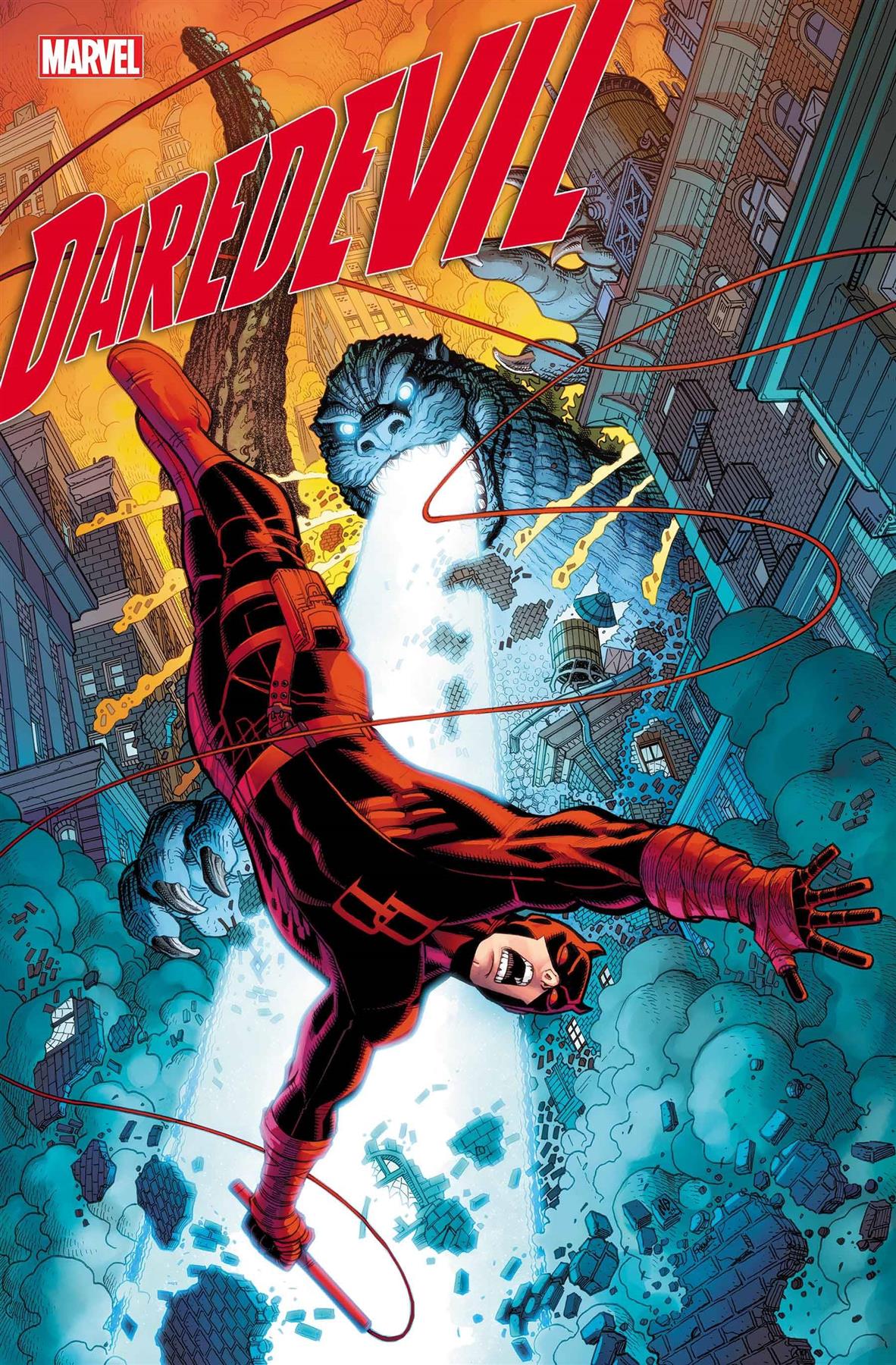 Daredevil #13 Nick Bradshaw Godzilla Var Marvel Prh Comic Book  Marvel Prh Comic Book 2024