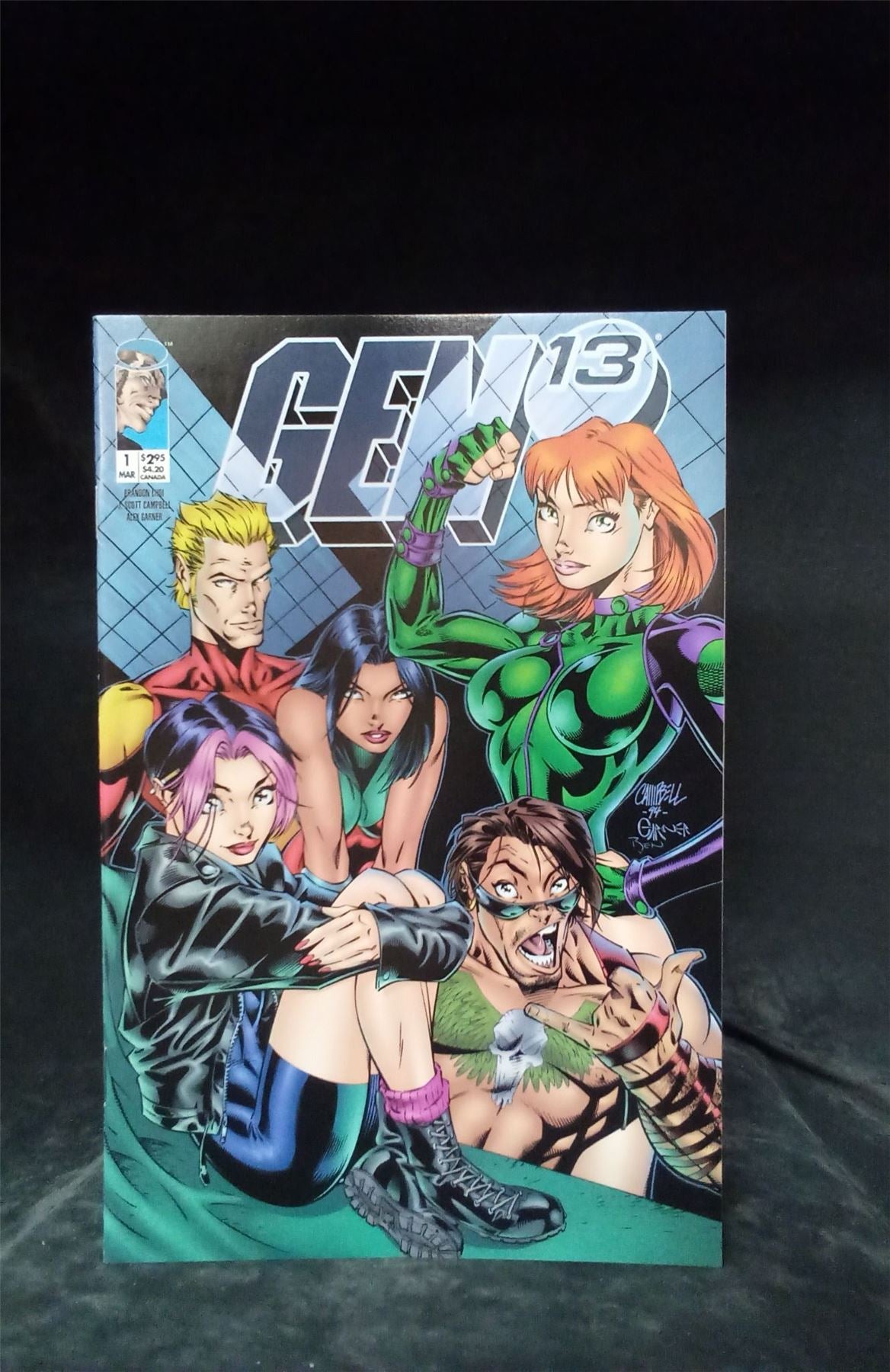 Gen 13 #1 Cover B 1995 image-comics Comic Book