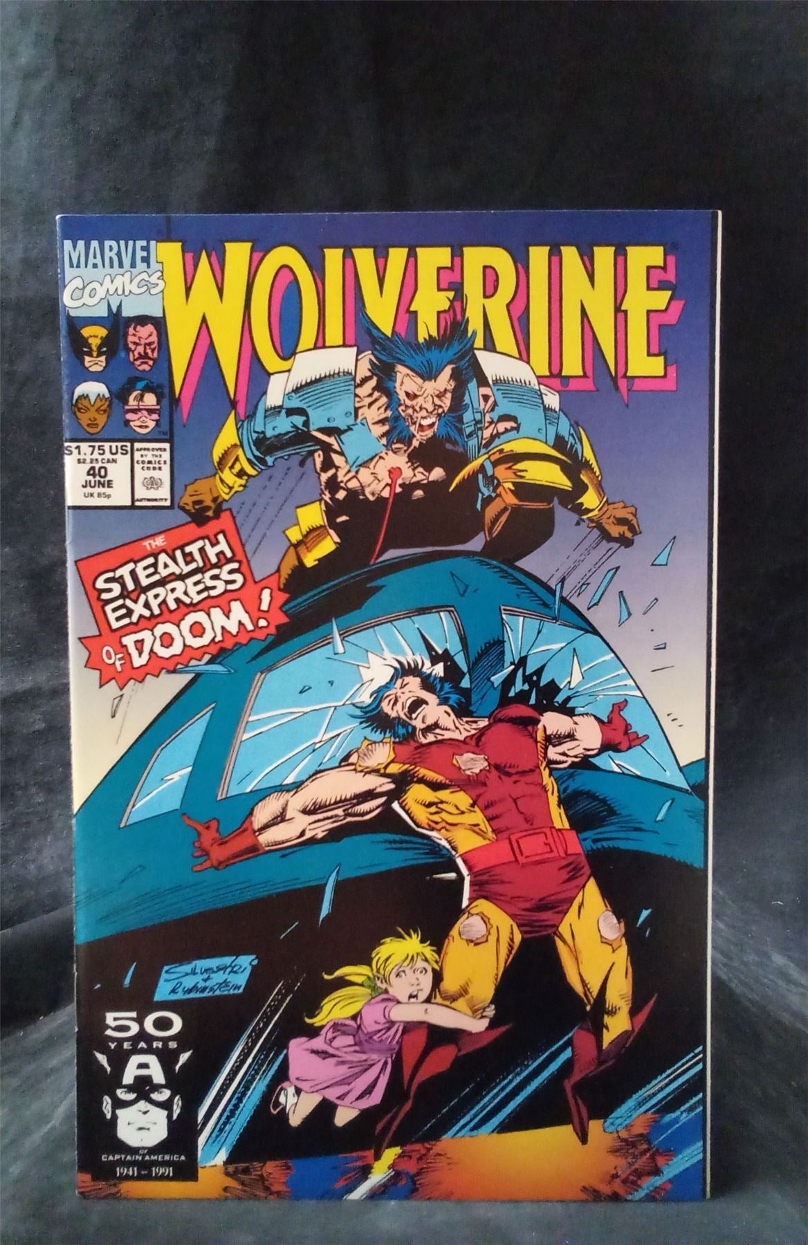 Wolverine #40 1991 Marvel Comics Comic Book