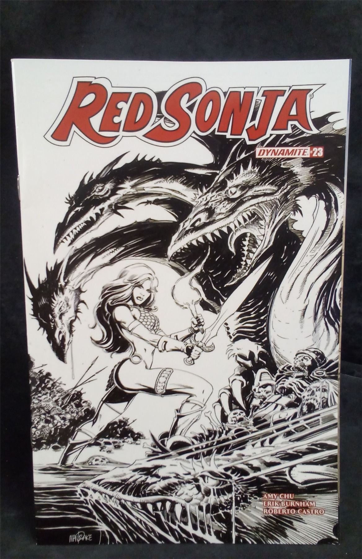 Red Sonja #23 Cover H 2018 Dynamite Entertainment Comic Book