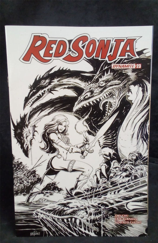 Red Sonja #23 Cover H 2018 Dynamite Entertainment Comic Book