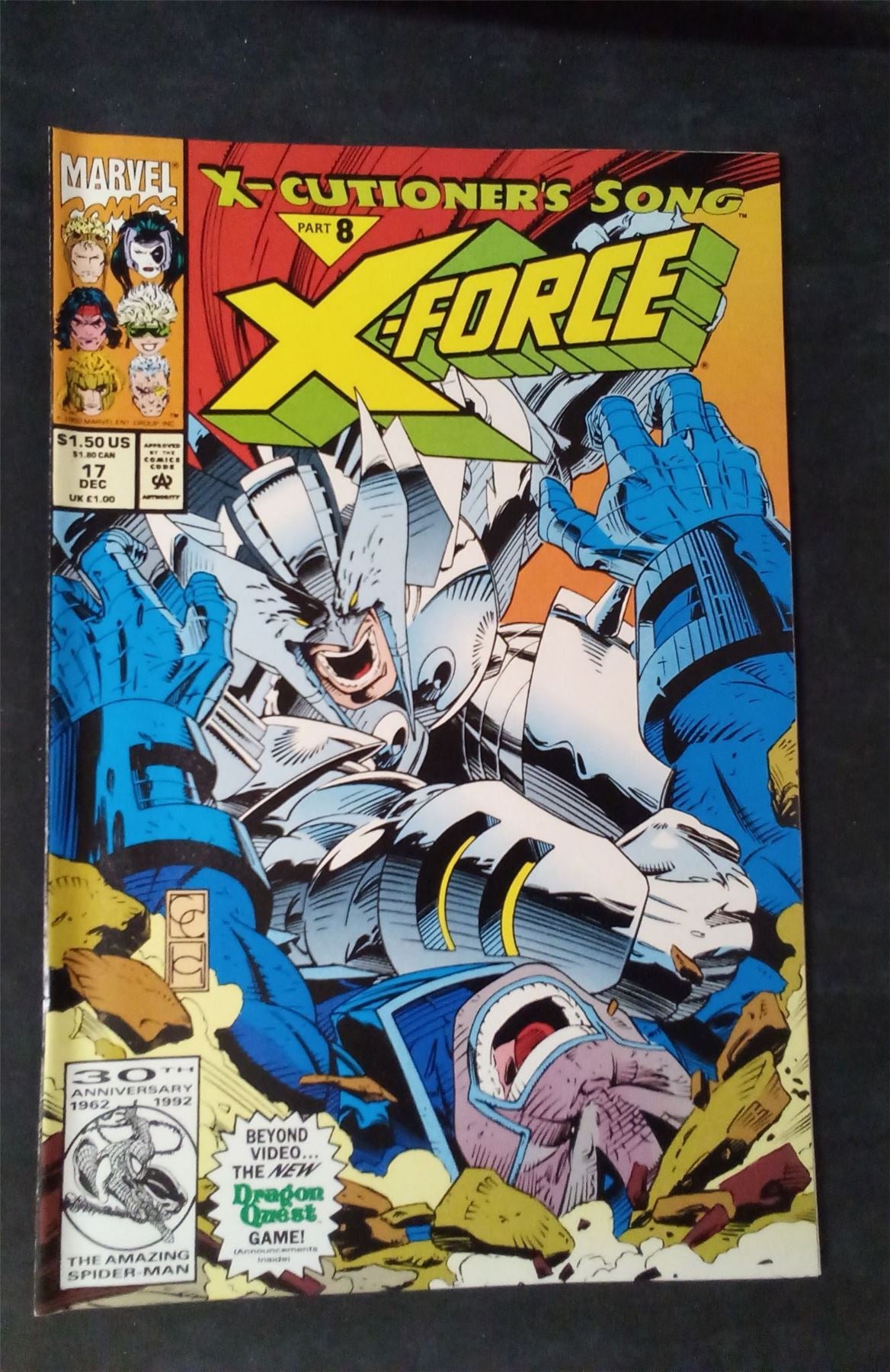 X-Force #17 1992 marvel Comic Book