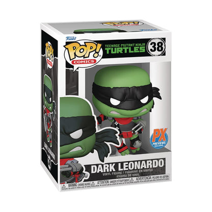 Pop Comics Tmnt Dark Leonardo Px Vinyl Figure