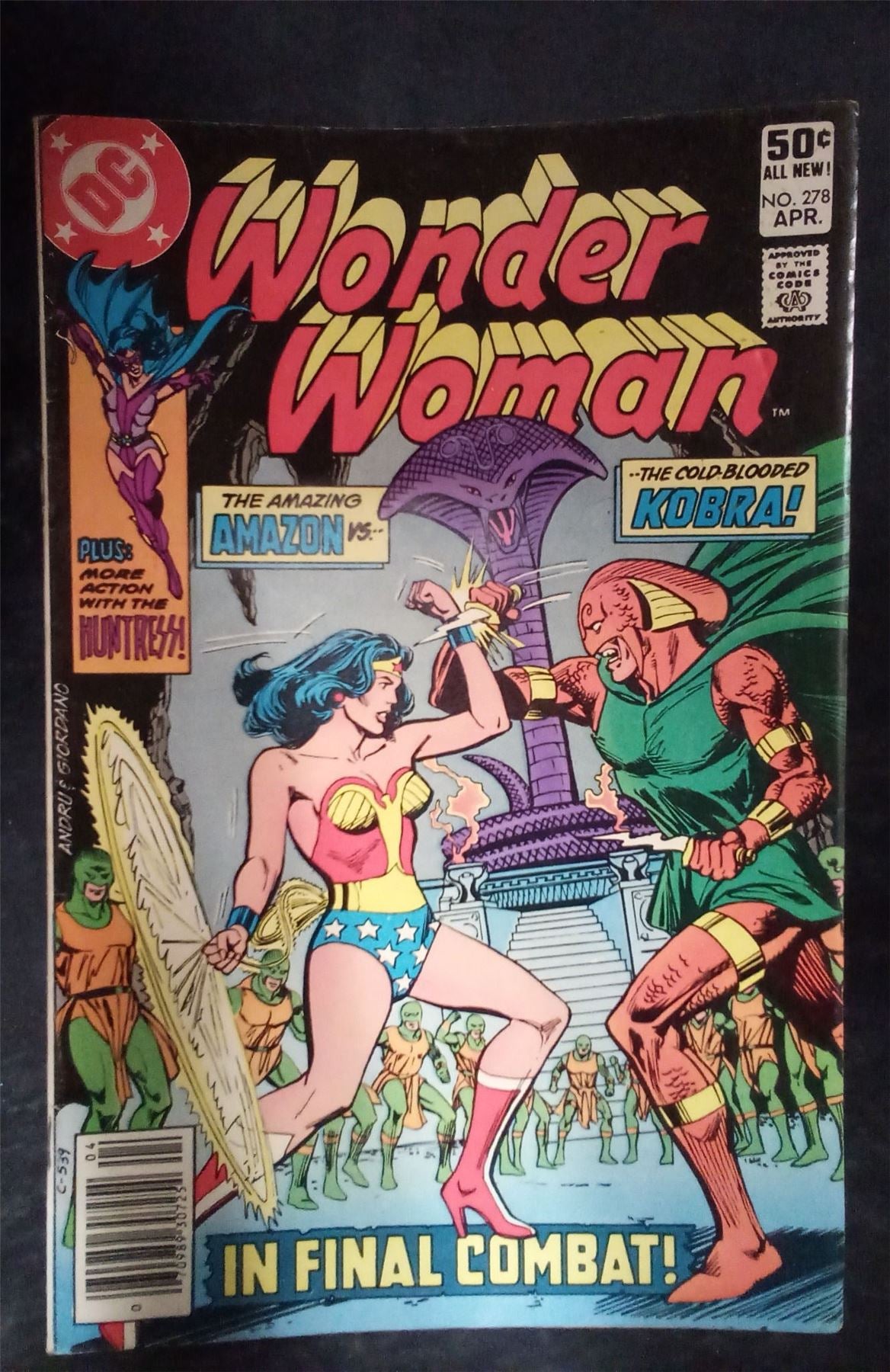 Wonder Woman #278 1981 DC Comics Comic Book