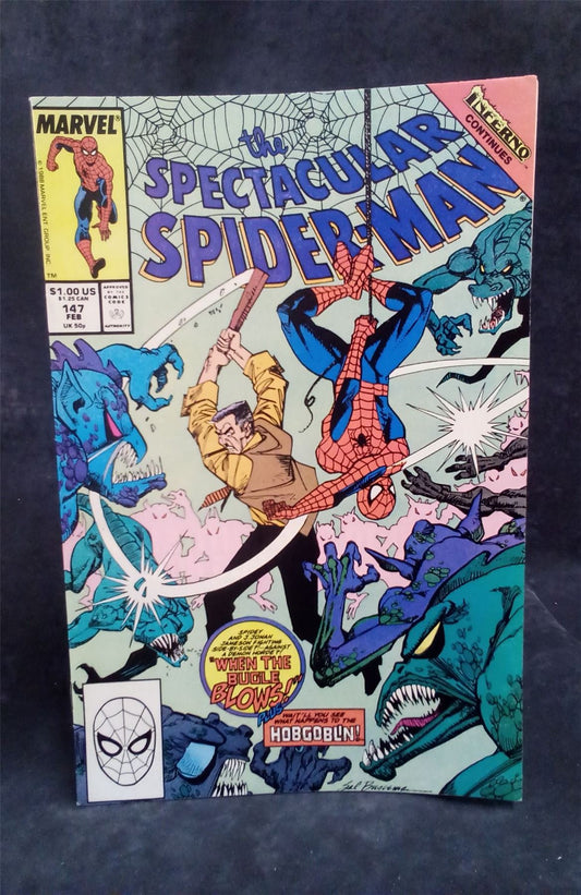 The Spectacular SpiderMan #147 1989 Marvel Comics Comic Book