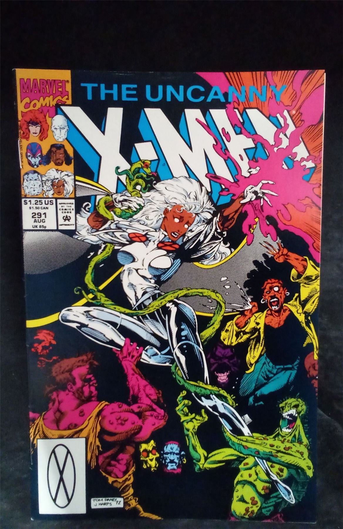 The Uncanny X-Men #291 1992 Marvel Comics Comic Book