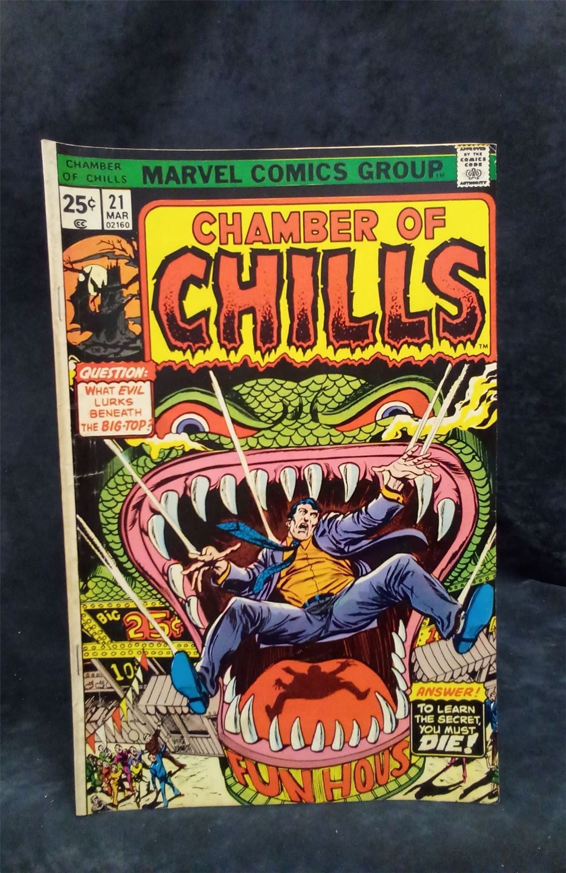 Chamber of Chills #21 1976 Marvel Comics Comic Book