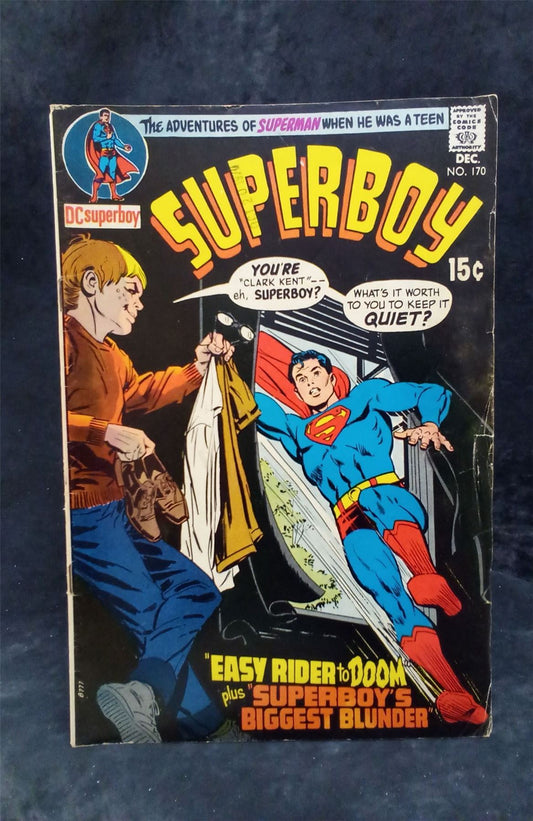 Superboy #170 1970 DC Comics Comic Book