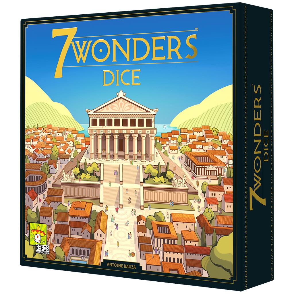 7 Wonders Dice By Repos Production Board Game