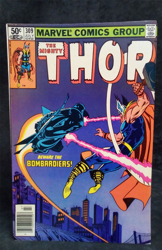 Thor #309 Newsstand Edition (1981 Marvel Comics Comic Book