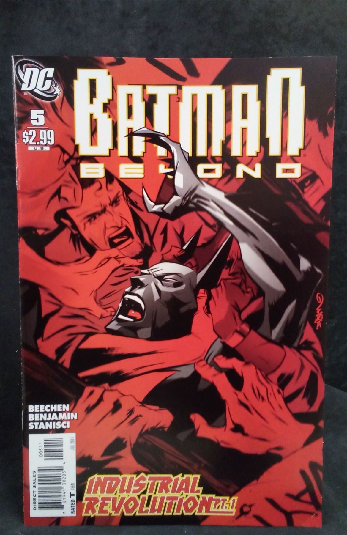 Batman Beyond #5 2011 DC Comics Comic Book