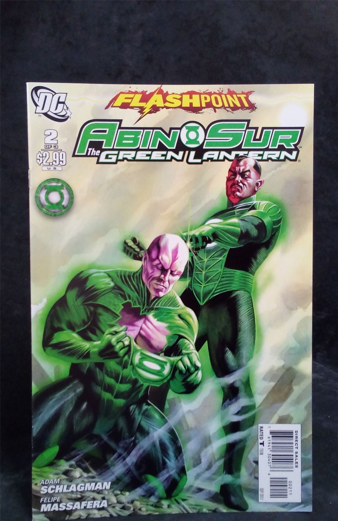 Flashpoint: Abin Sur - The Green Lantern #2 2011 DC Comics Comic Book
