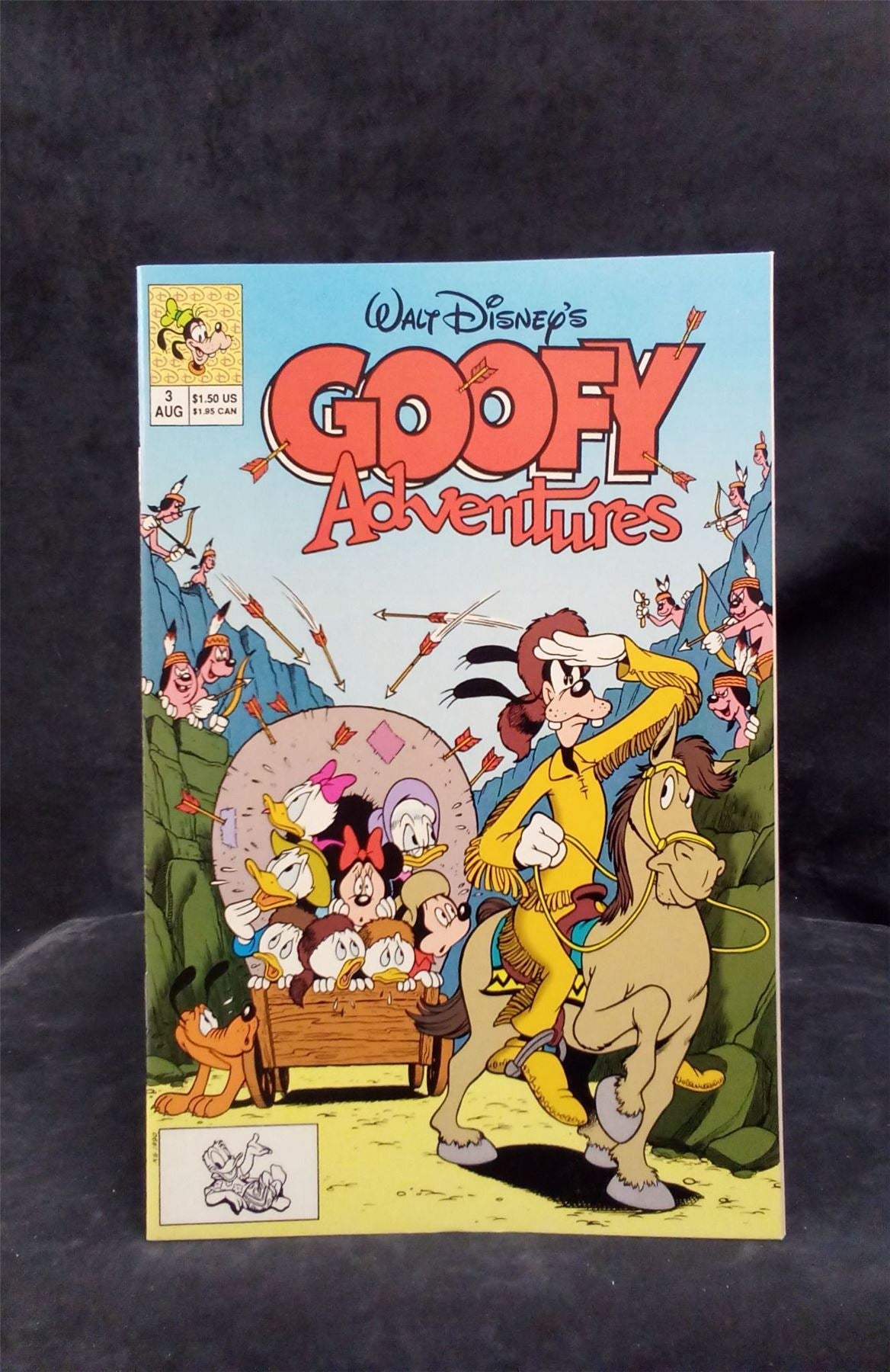 Goofy Adventures #3 1990 disney Comic Book