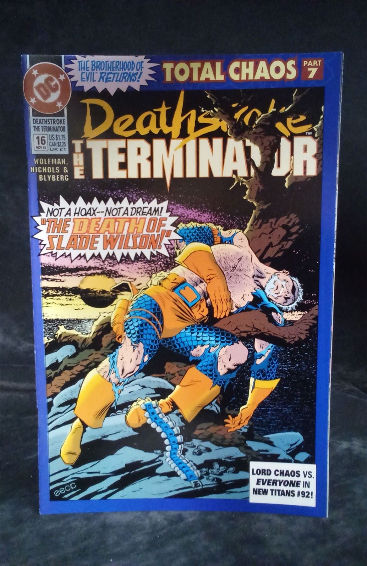 Deathstroke the Terminator #16 1992 DC Comics Comic Book