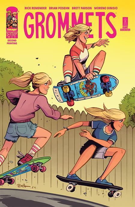 Grommets #2 Second Printing Image Comics Comic Book
