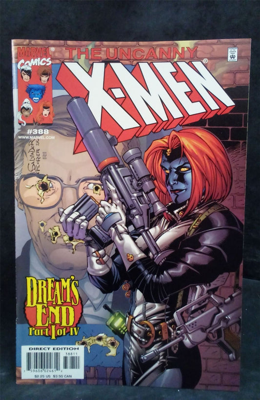 The Uncanny X Men #388 2000 Marvel Comics Comic Book