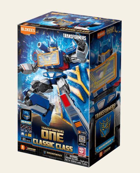 Blokees Transformers Classic Class 17 Transformers One Soundwave by Blokees