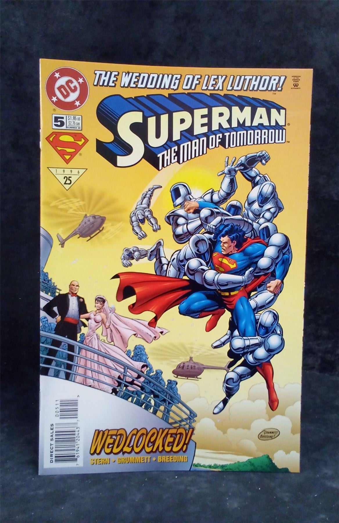 Superman: The Man of Tomorrow #5 1996 DC Comics Comic Book