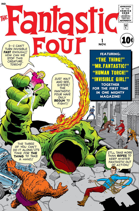 Fantastic Four #1 Facsimile Ed Foil Var  Marvel Prh Comic Book 2025