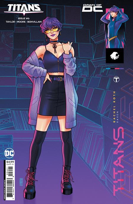 Titans #6 Cvr B Jen Bartel Card Stock Var DC Comics Comic Book