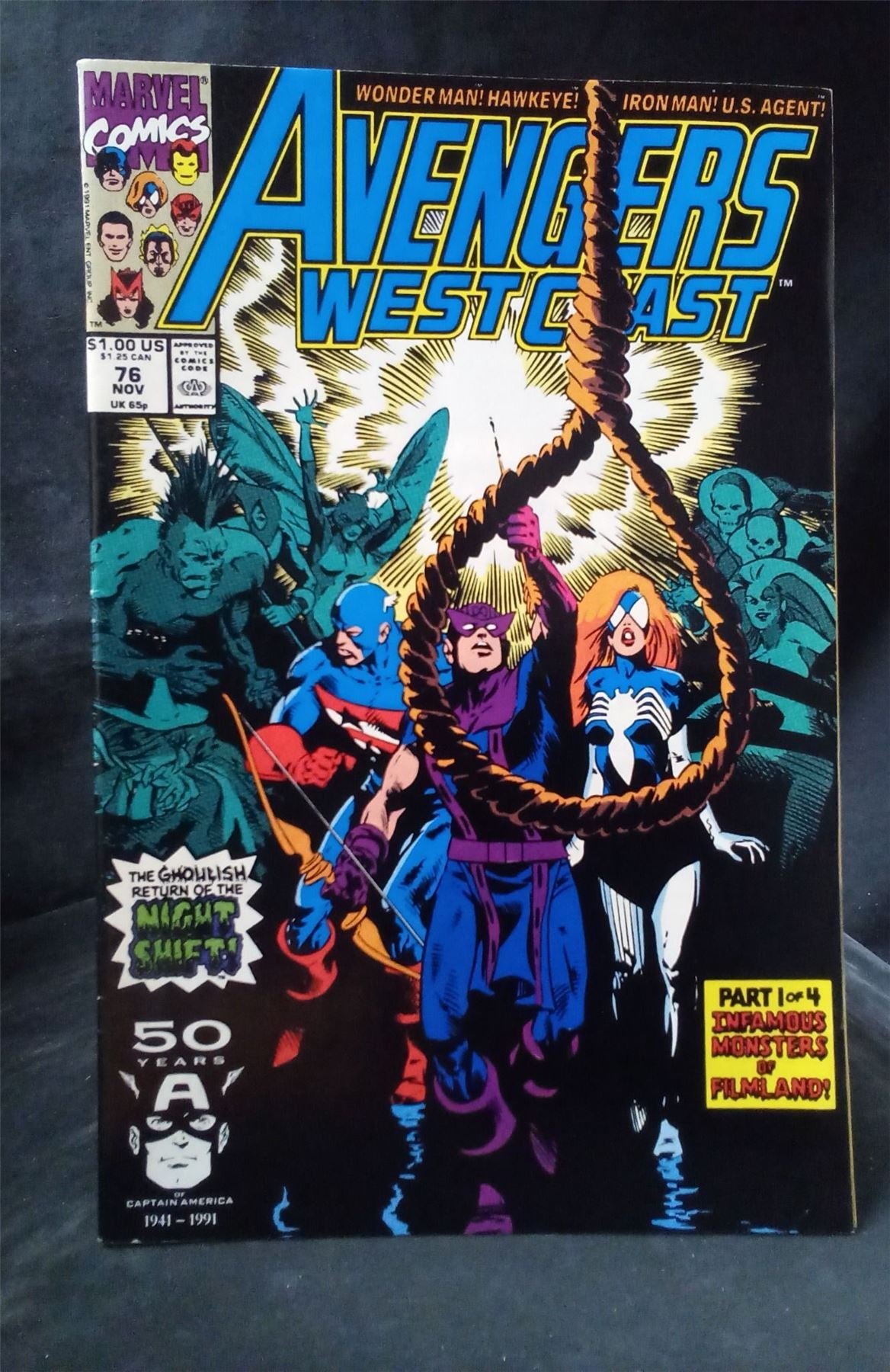 Avengers West Coast #76 1991 Marvel Comics Comic Book