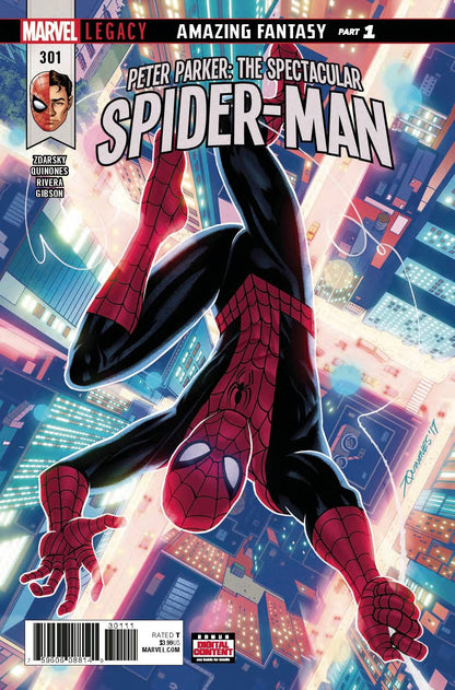 Peter Parker Spectacular Spider-man #301 Leg (Leg) Marvel Comics Comic Book