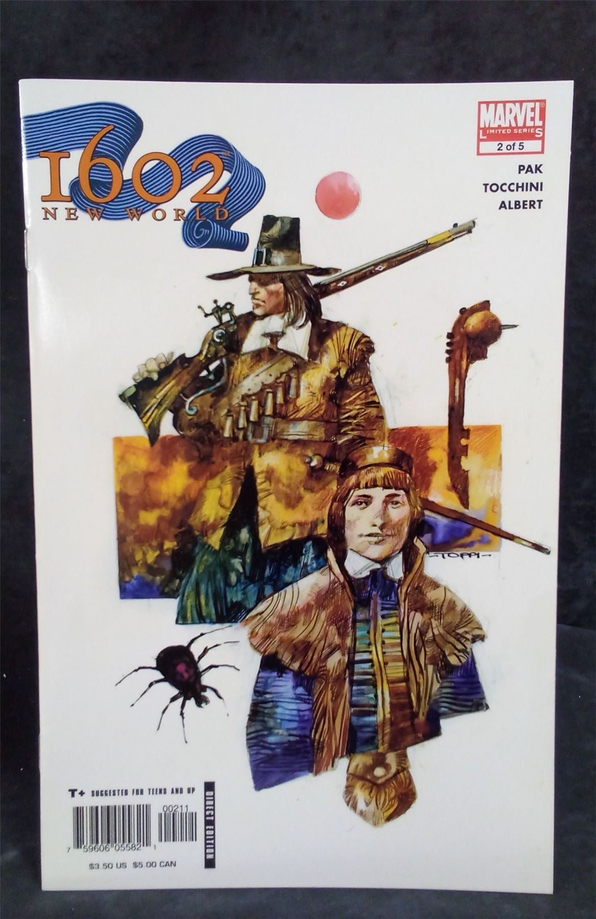 Marvel 1602: New World #2 2005 Marvel Comic Book