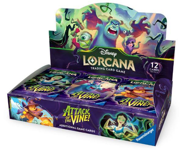 Disney Lorcana Attack of the Vine! Booster Box TCG By Ravensburger