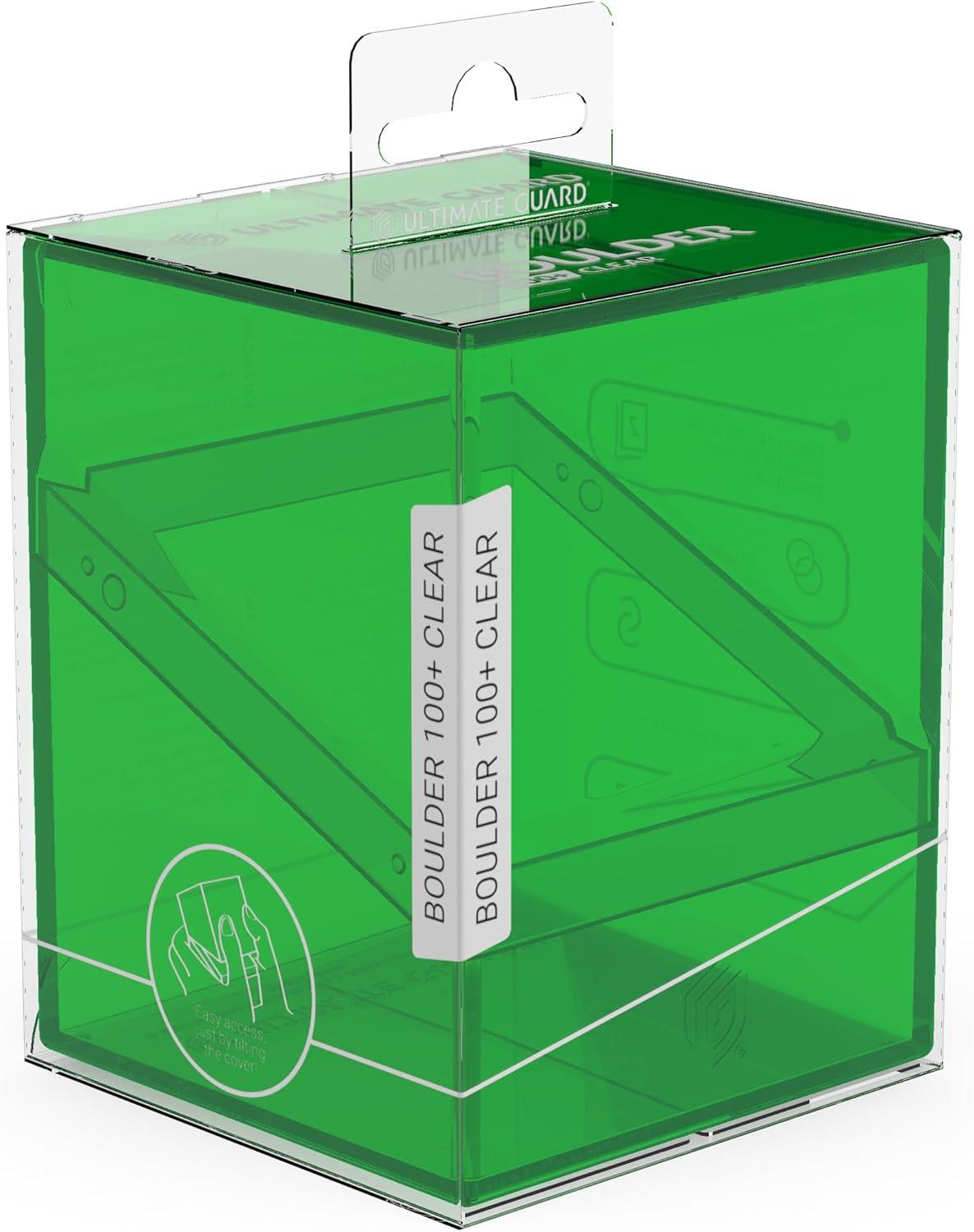 Ultimate Guard Deck Case - Boulder 100+ Clear - Emerald