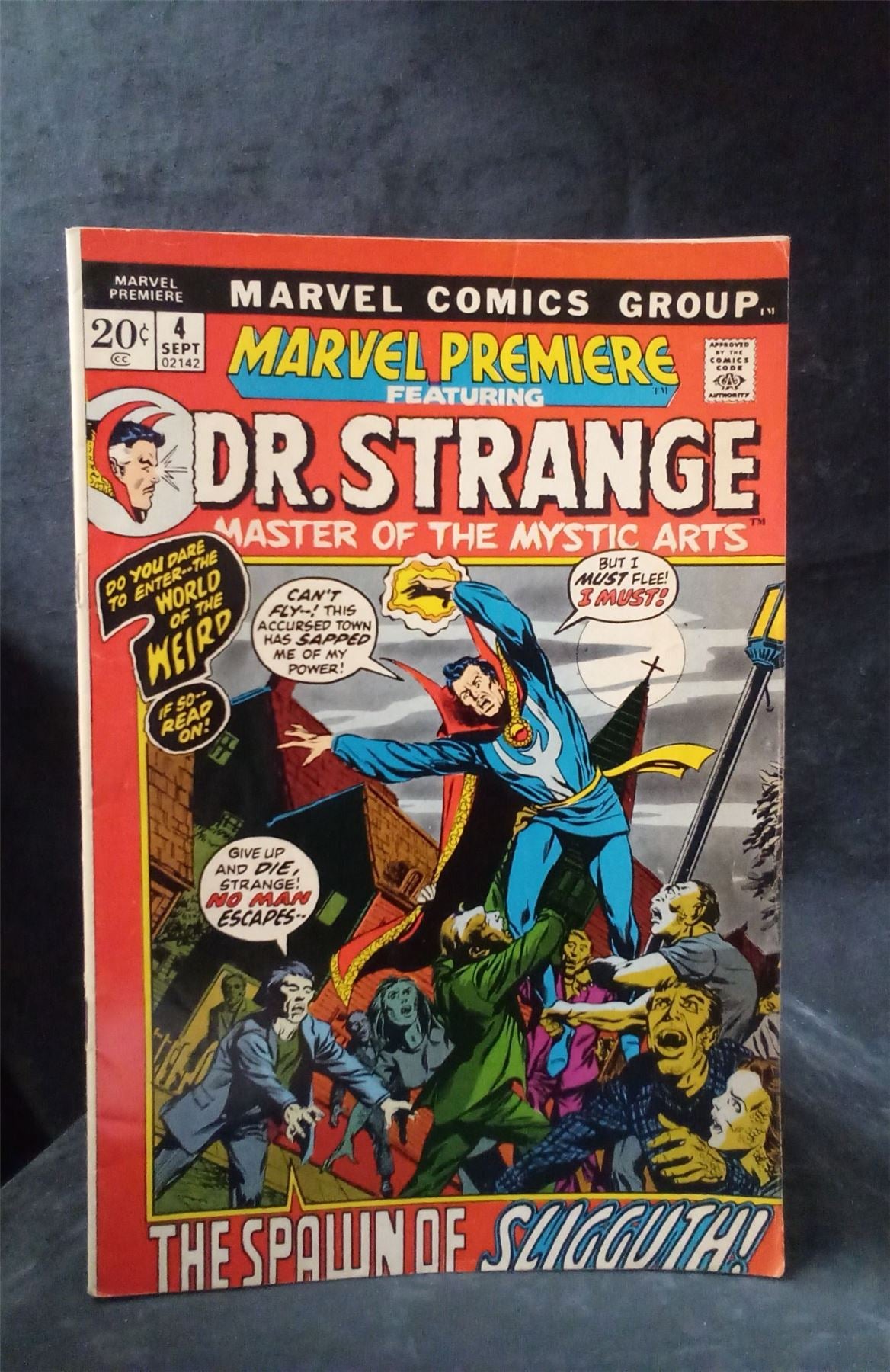 Marvel Premiere #4 1972 Marvel Comics Comic Book