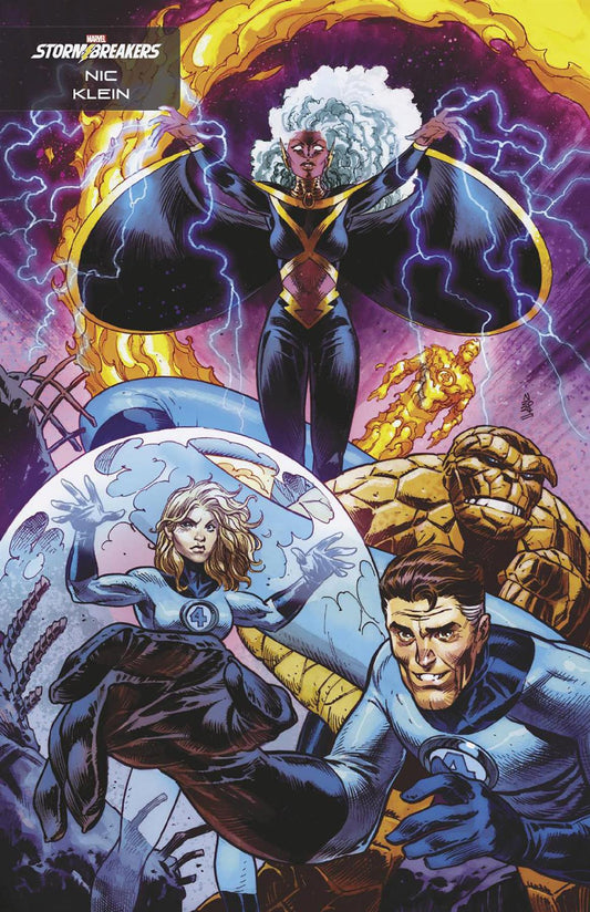 Fantastic Four #26 Nic Klein Stormbreakers Var Nic Klein Stormbreakers Var Marvel Prh Comic Book 2024