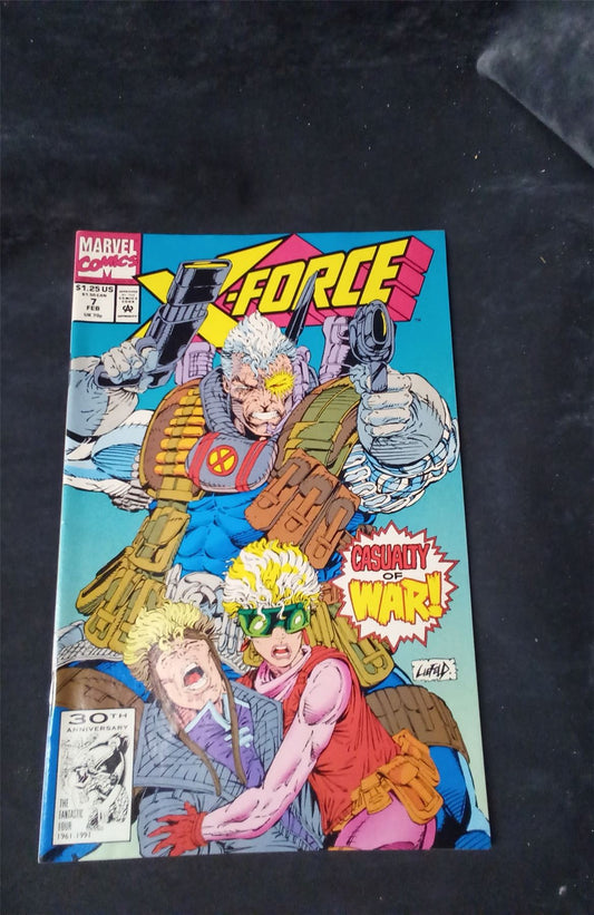 X-Force #7 Australian Variant 1992 marvel Comic Book