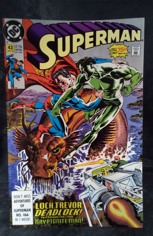 Superman #43 1990 DC Comics Comic Book