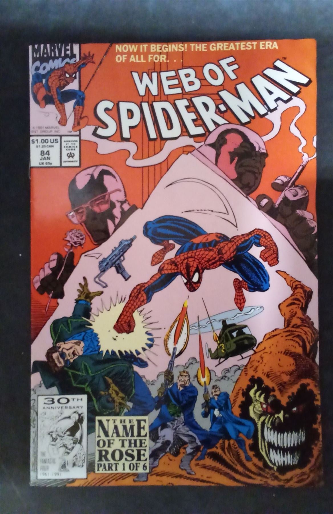 Web of Spider-Man #84 1992 marvel Comic Book