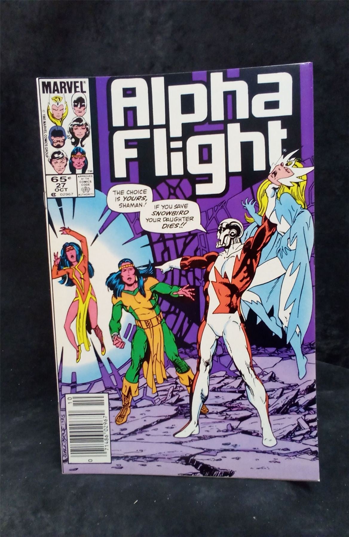 Alpha Flight #27 1985 Marvel Comics Comic Book