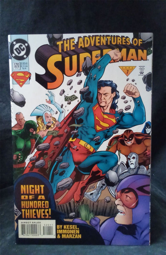 Adventures of Superman #520 1995 DC Comics Comic Book