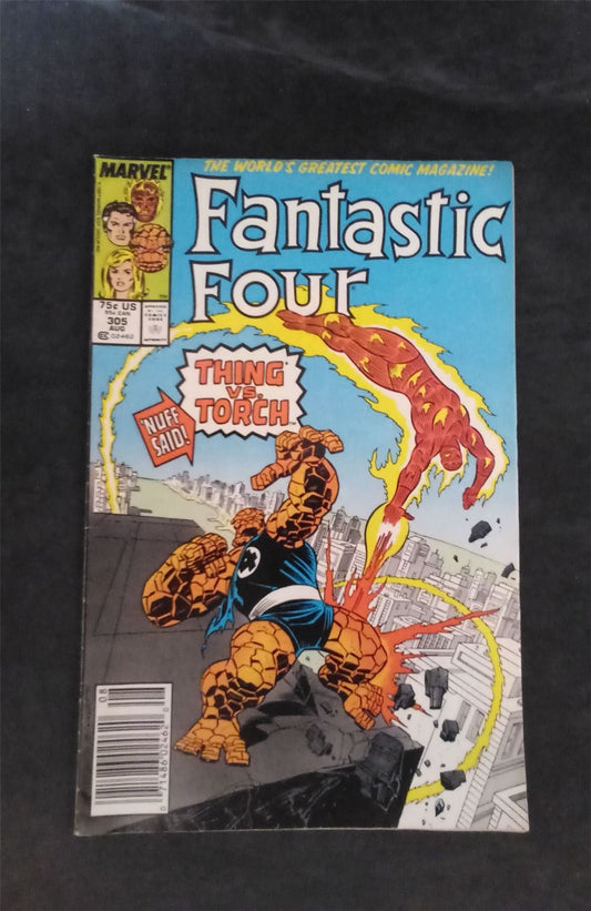 Fantastic Four #305 1987 marvel Comic Book marvel Comic Book