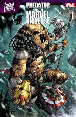 Predator Kills The Marvel Universe #1 Michele Bandini 2nd Printing Variant Marvel Prh Comic Book