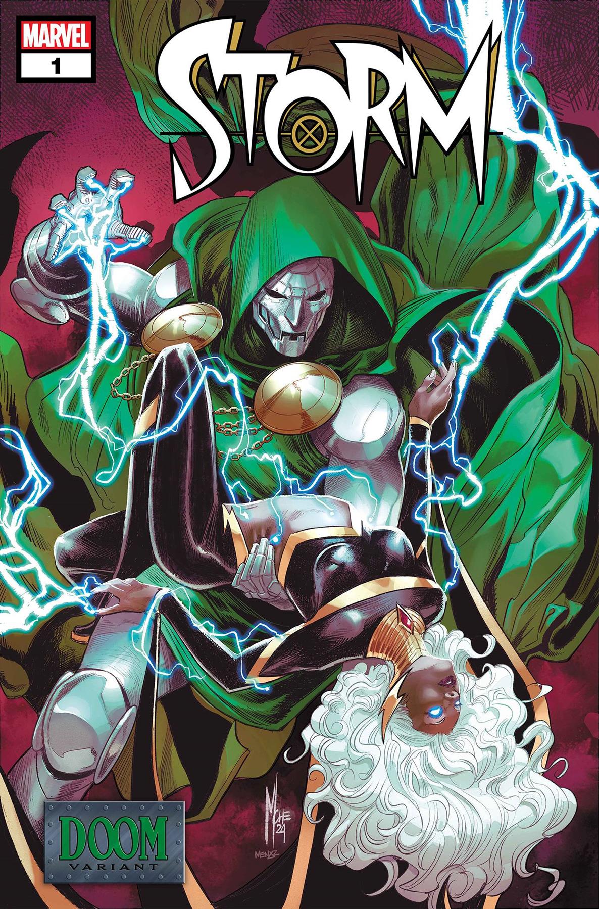 Storm #1 Checchetto Doom Conquers Marvel Universe Var Checchetto Doom Conquers Marvel Universe Var Marvel Prh Comic Book 2024